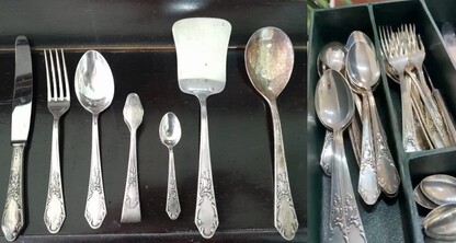 Juego de Cubiertos de Plata 925